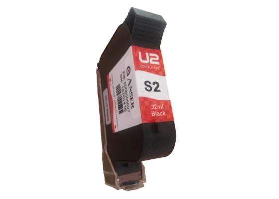 S2 (32ml) Black Solvent Ink Cartridge