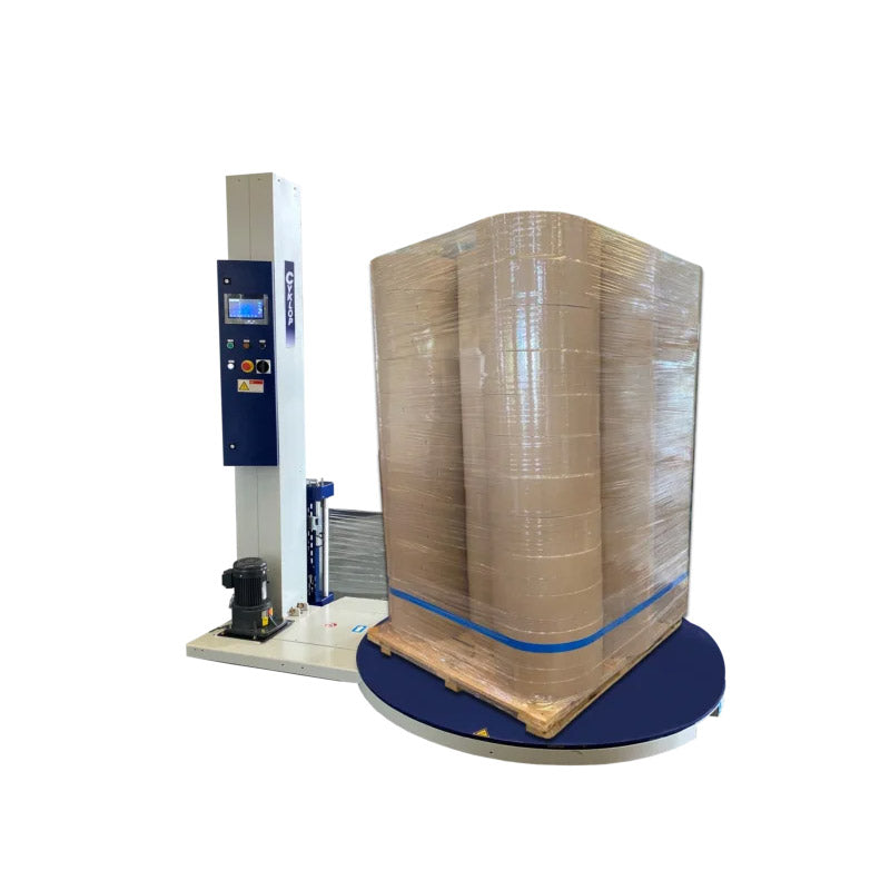 CST-203 case sealer for automated carton sealing in packaging operations.
