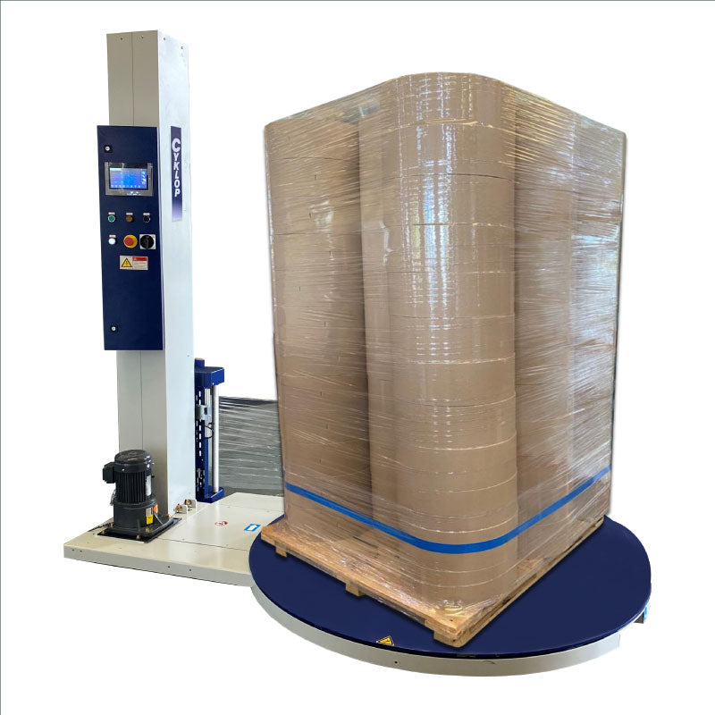 Semi-Automatic Stretch Wrapper CST 204 – InkJet, Inc.